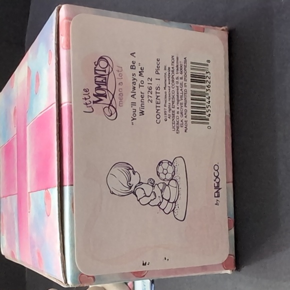 VGT, Precious Moments 'Little Moments Mean Alot' Soccer Boy. - Picture 6 of 6